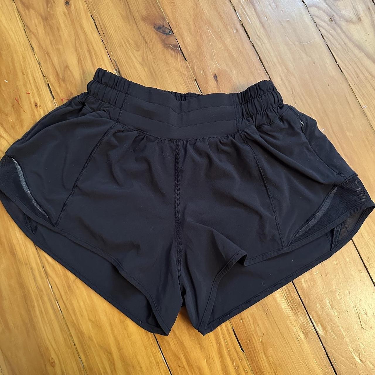 Lululemon shorts, size 2, 2.5 inseam, hotty hot - Depop