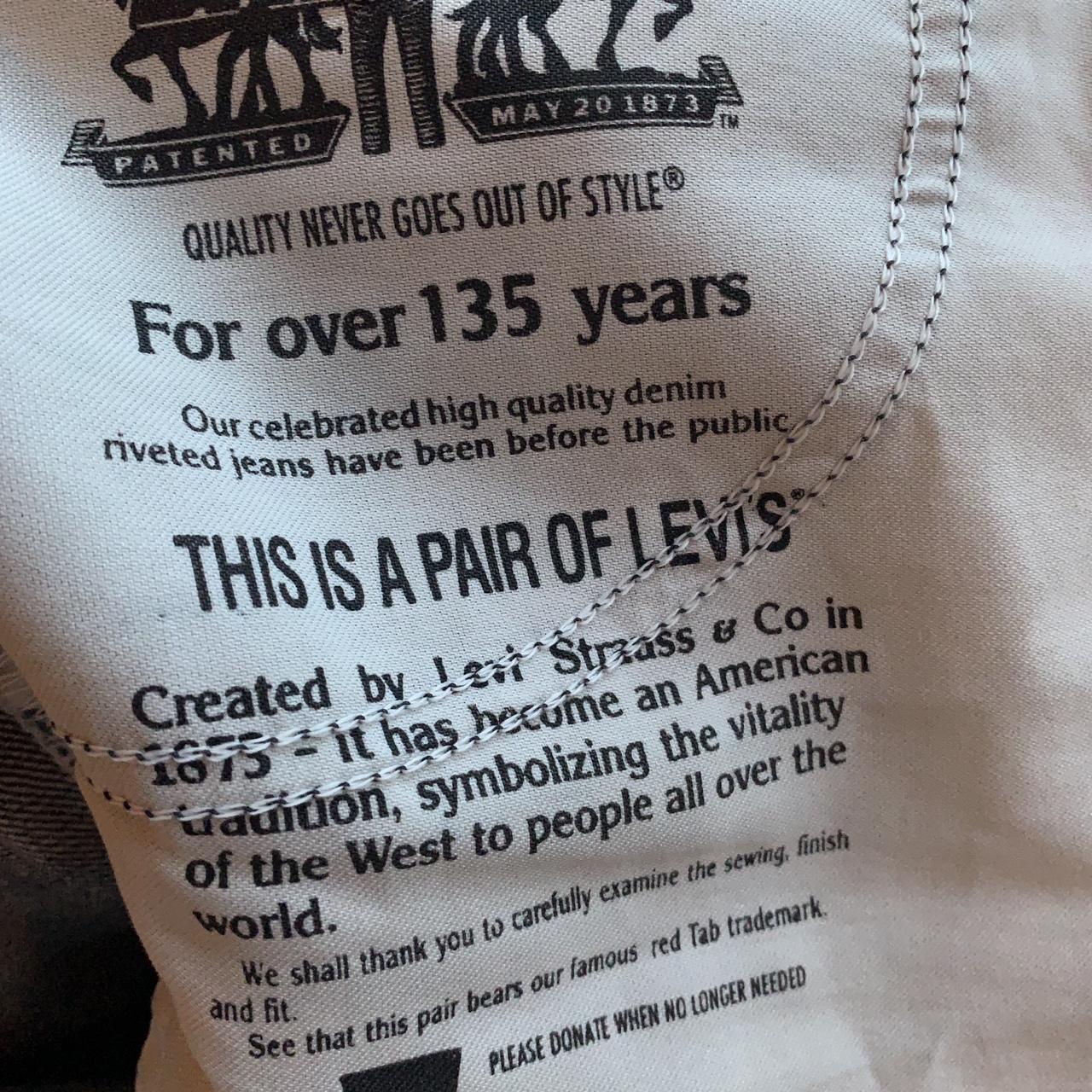 Levis 135 years sale