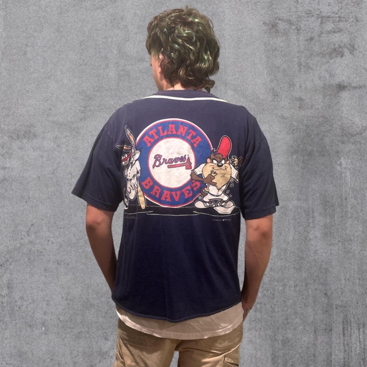 MLB Looney Tunes Atlanta Braves Unisex Vintage - Depop