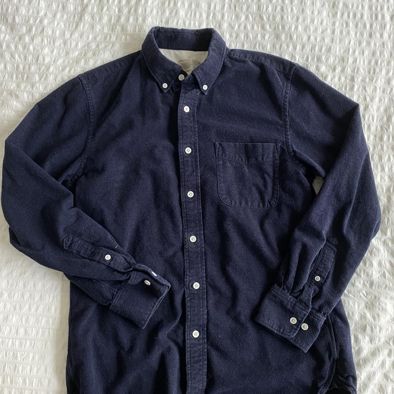 Muji Men's Navy Shirt | Depop