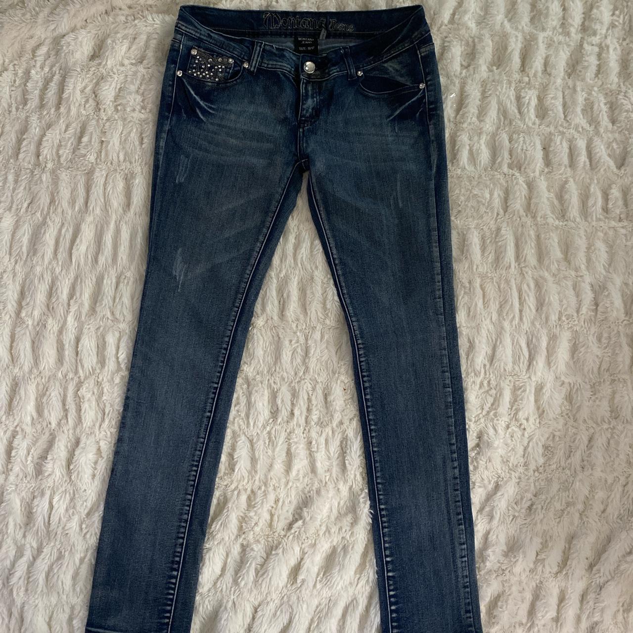 Early 00’s Montana Jeans Style: Skinny Size:... - Depop