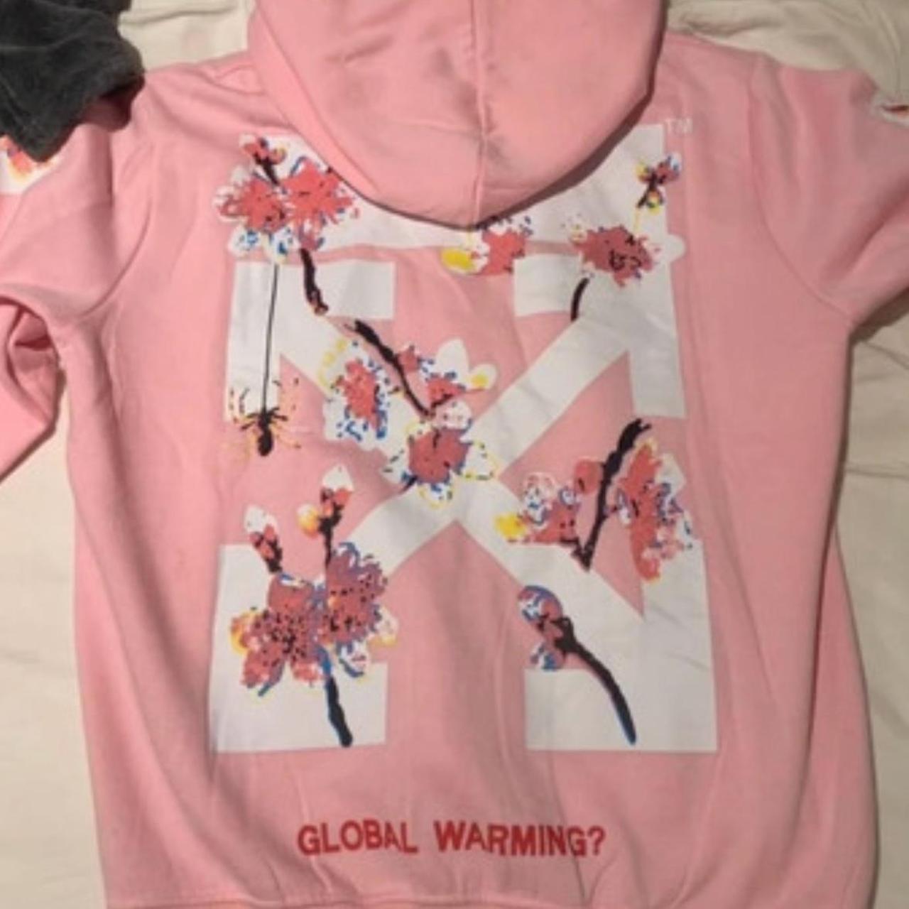 Off White c o Virgil Abloh Cherry Blossom Pink. Depop