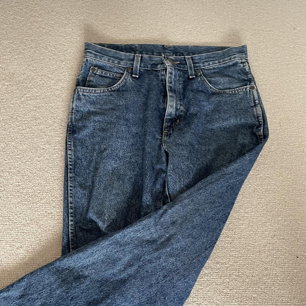Wrangler jeans | Old school washed denim - vintage |... - Depop