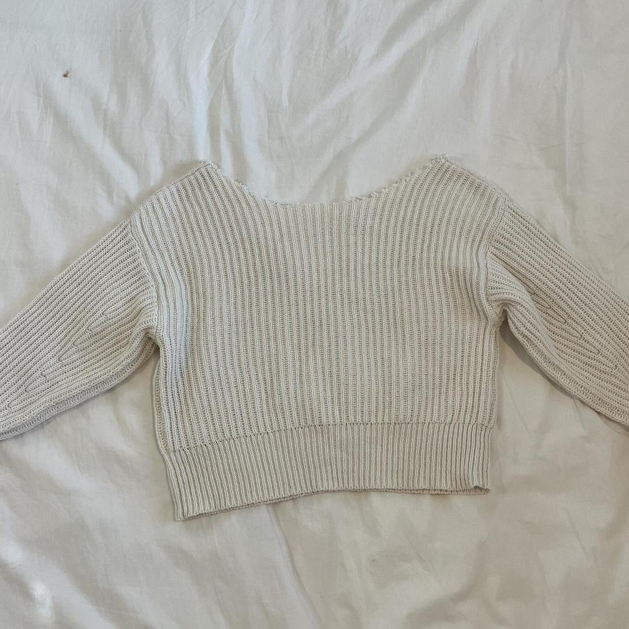 Target Women's White Jumper Depop