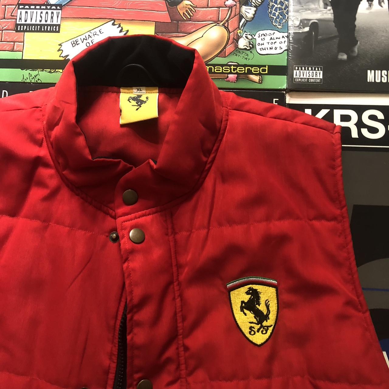 Ferrari Men's Red Gilet (3)