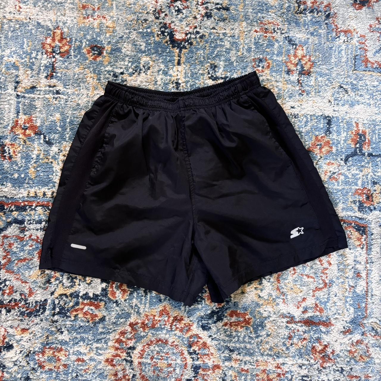 Starter black gorpcore running shorts Size M