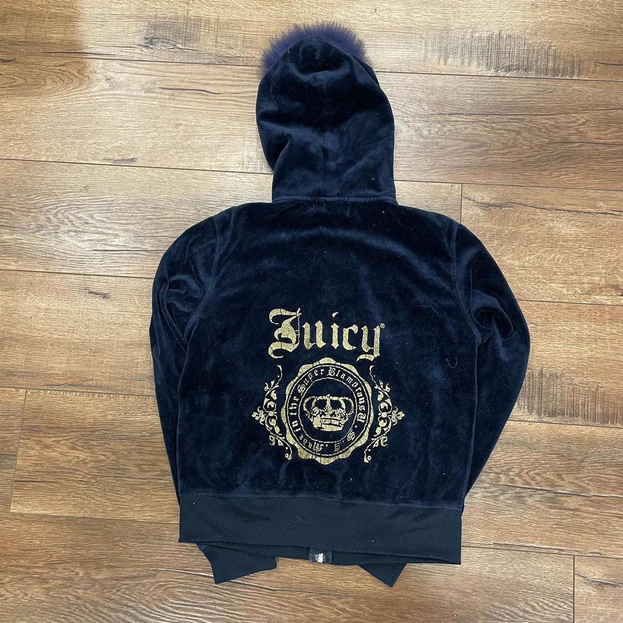 Juicy couture track suit jacket Tag is pink (shows... - Depop