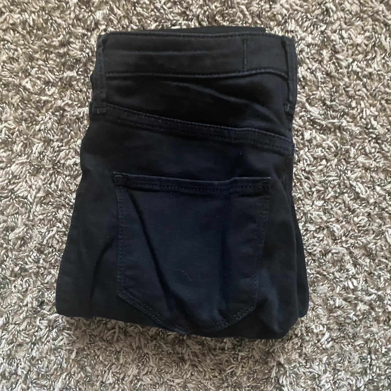 Hollister size 5XS (extra short) curvy black jeans - Depop