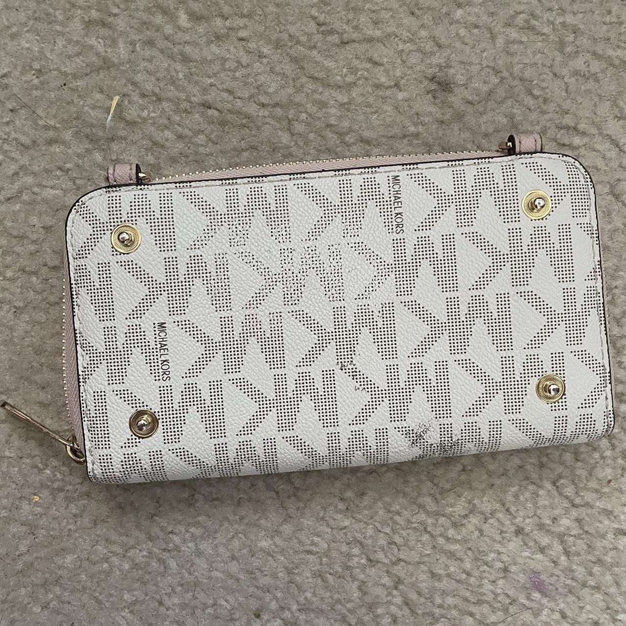 MKF Collection Women's White and Pink Wallet-purses | Depop