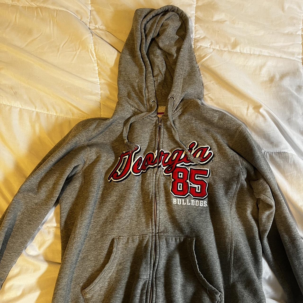 Georgia bulldogs zip online up hoodie