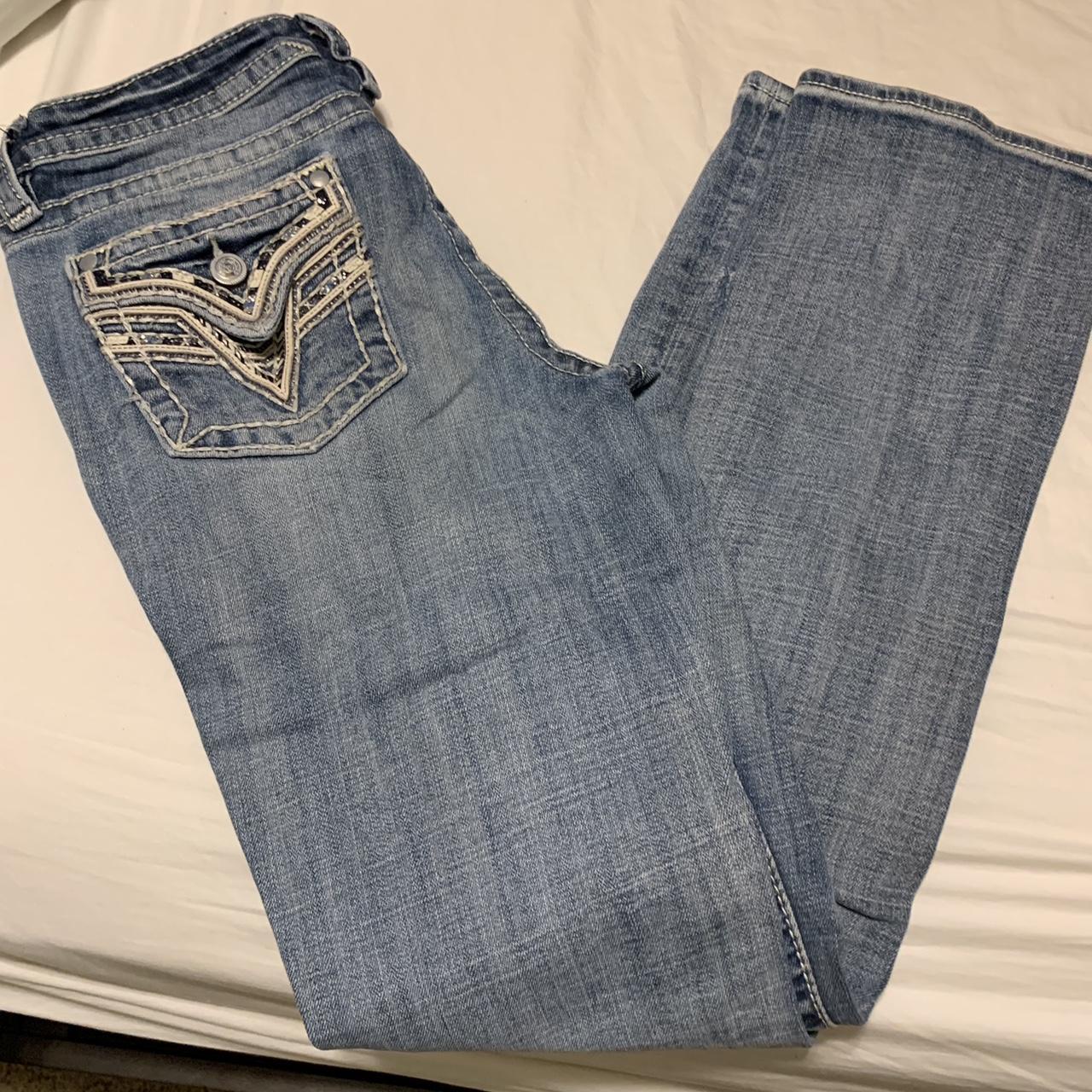 Boot cut denim jeans - Depop