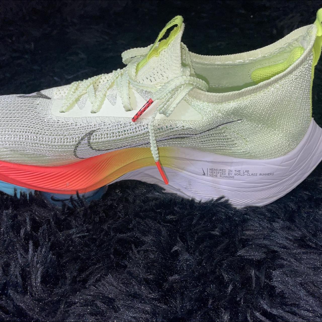 fuzzy yellow nike shoes