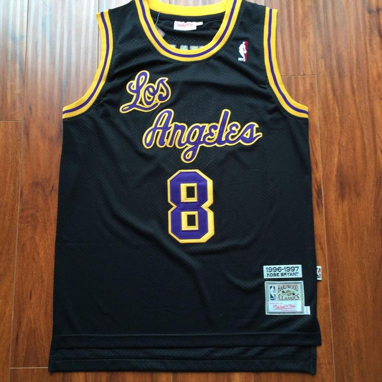 Kobe Bryant Throwback Jersey Size XL Mitchell & Ness... - Depop