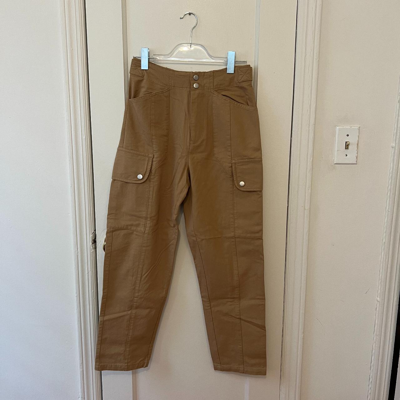 Avec Les Filles Cargo Pants Size XS/S Tan Size XS/S... - Depop