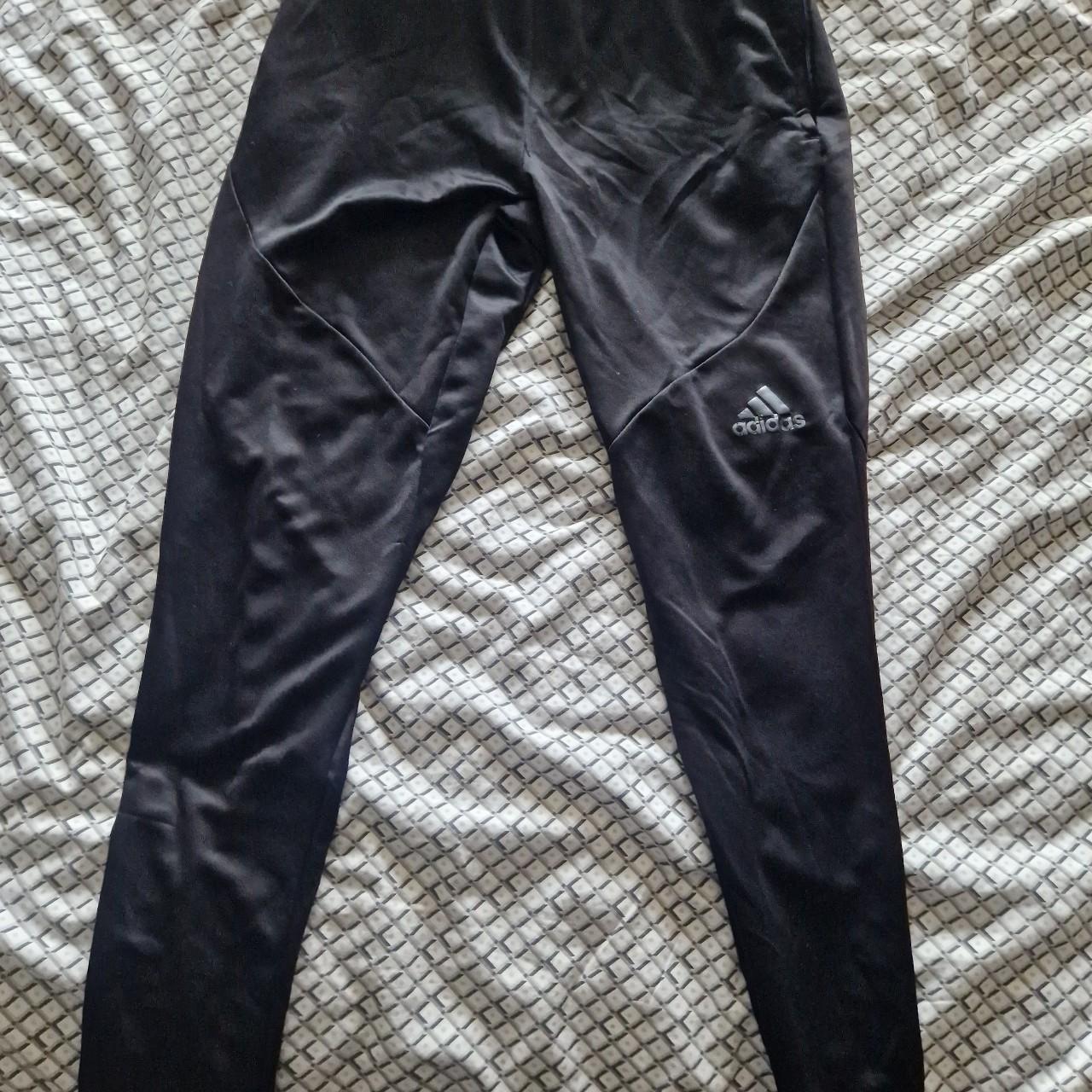 Adidas Black Joggers - Depop