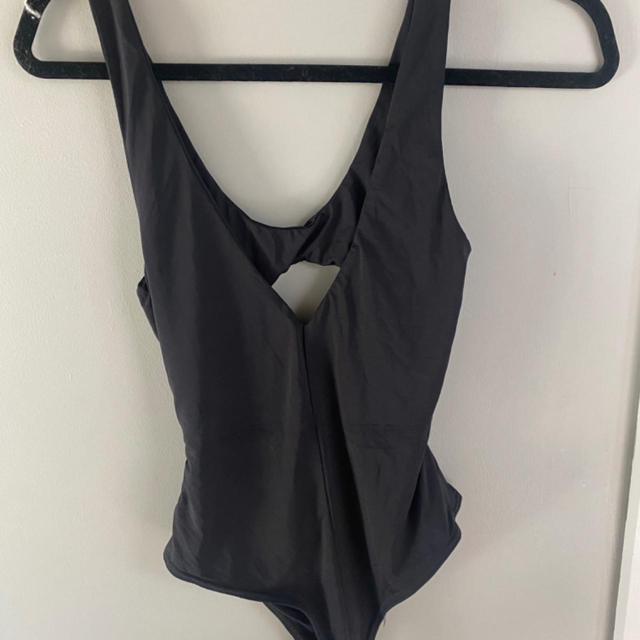 Meshki bodysuit great condition, can be worn either... - Depop