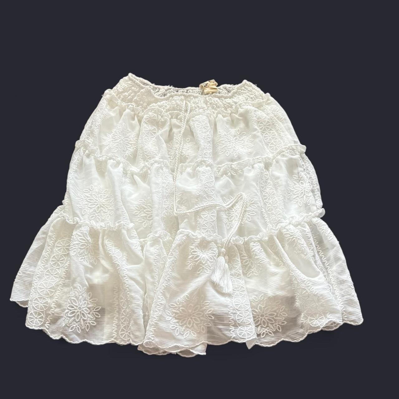 Free People Women's Skirt - White - S – Blu Peppe… - image 2