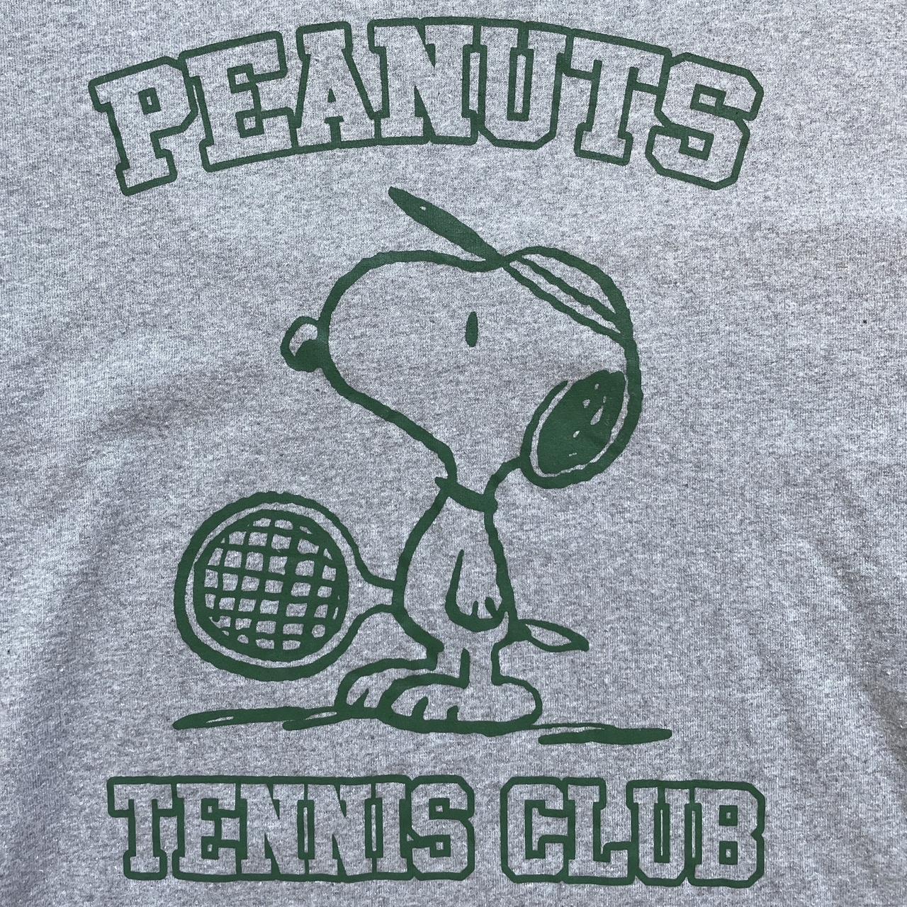 snoopy peanuts tennis club graphic... Depop