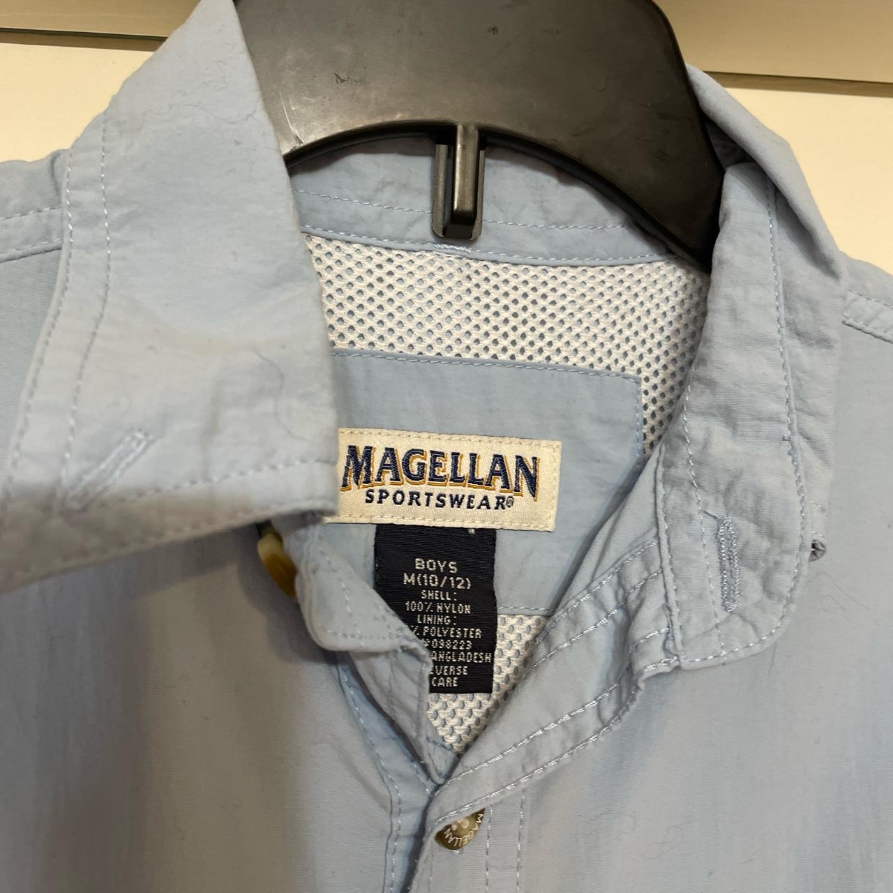 Boys Magellan fishing shirt 🐠🏈, - cute light blue