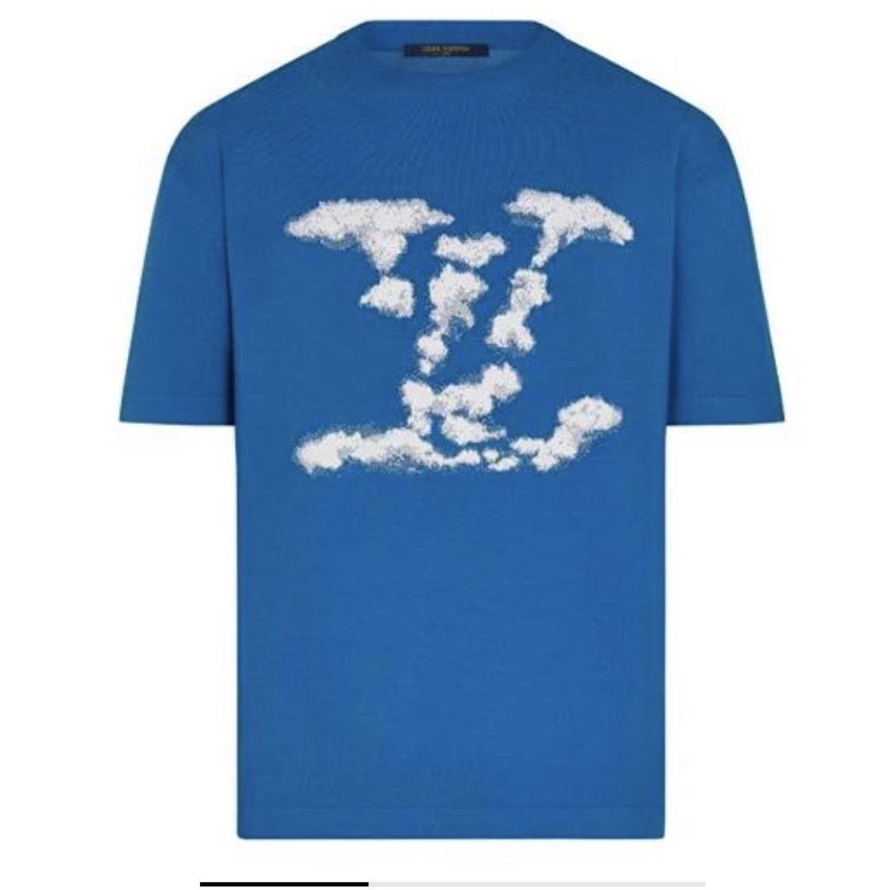 Used louis vuitton cloud tshirt from 2021 season.