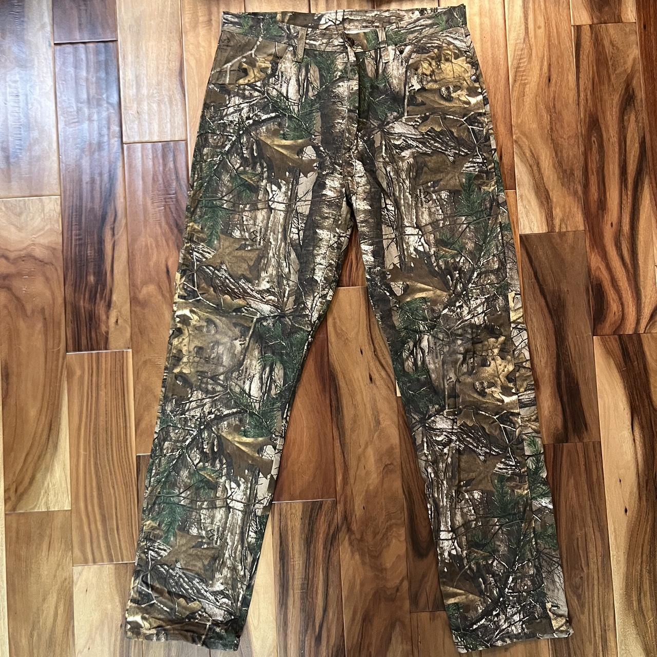 Wrangler Pro Gear Realtree Camo Pants 36x34 Perfect... - Depop