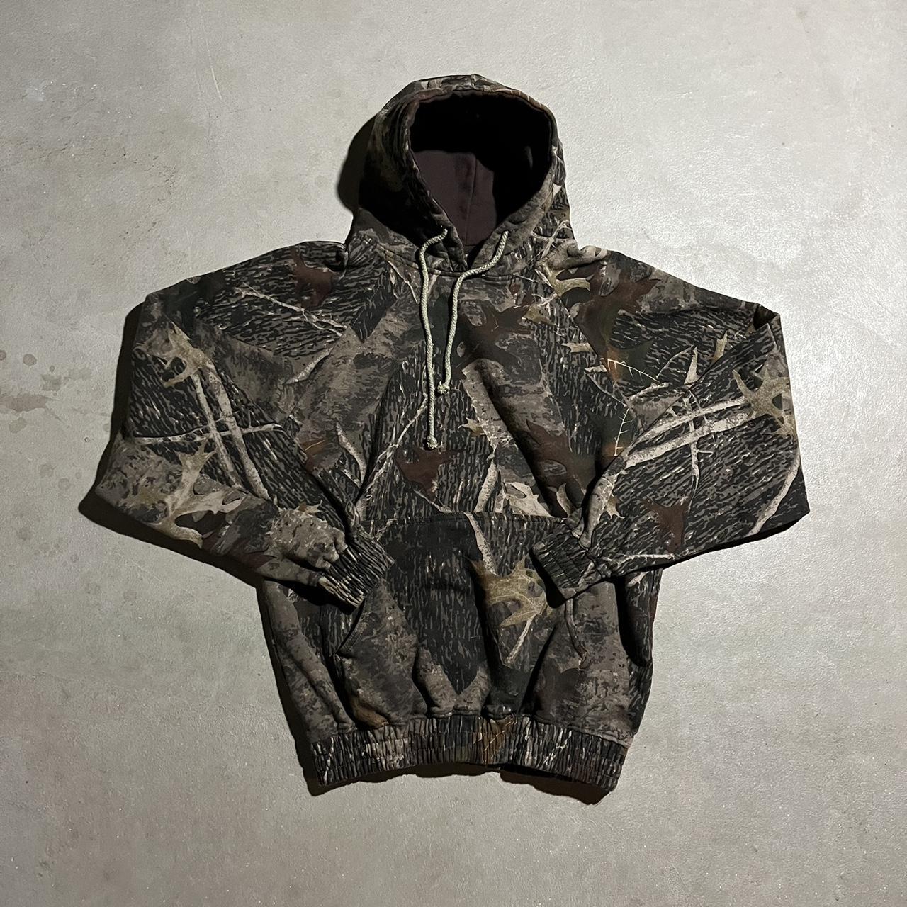 Vintage Outfitters Camo Hoodie Mens M Perfect... - Depop