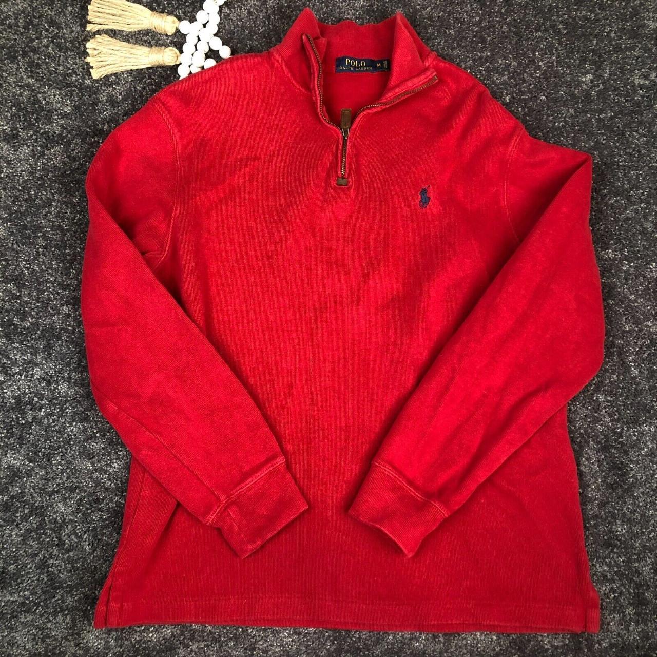 Polo Ralph Lauren Sweater Mens Medium Mock... - Depop