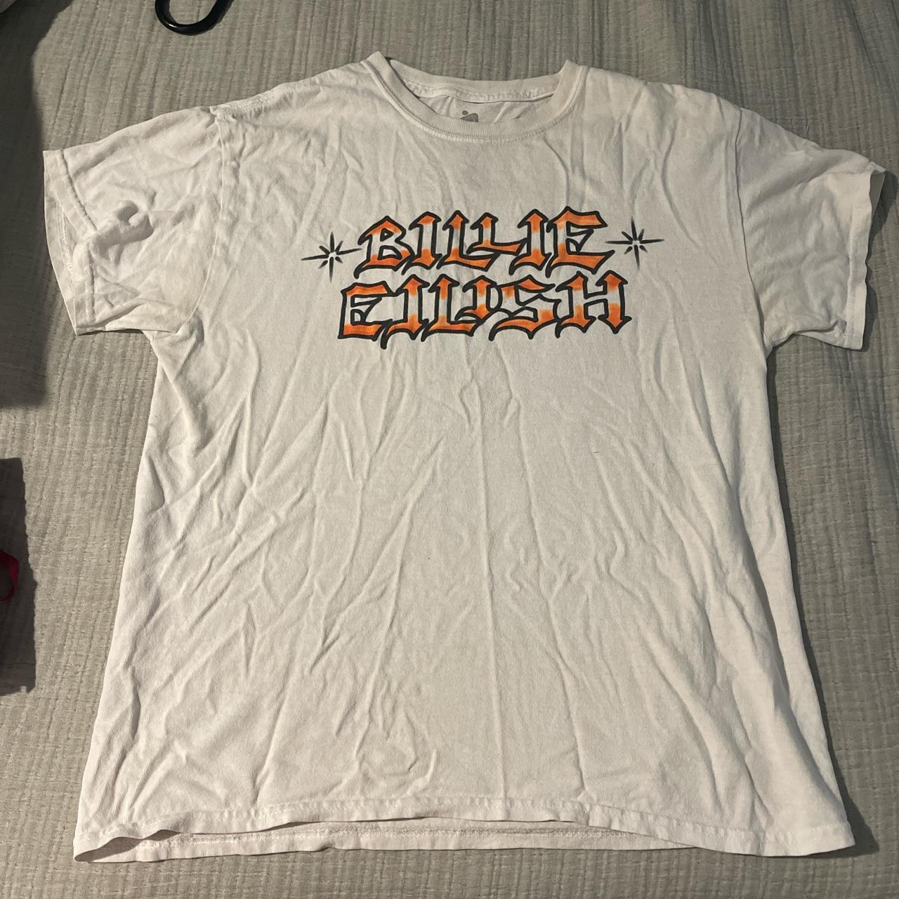 Billie Eilish T Shirt, Light discoloration at armpits...