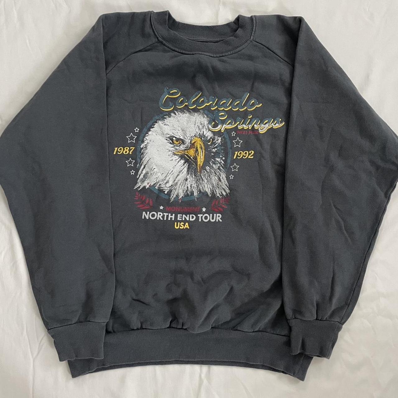 Vintage Colorado Springs Eagle Crewneck -no tag def... - Depop