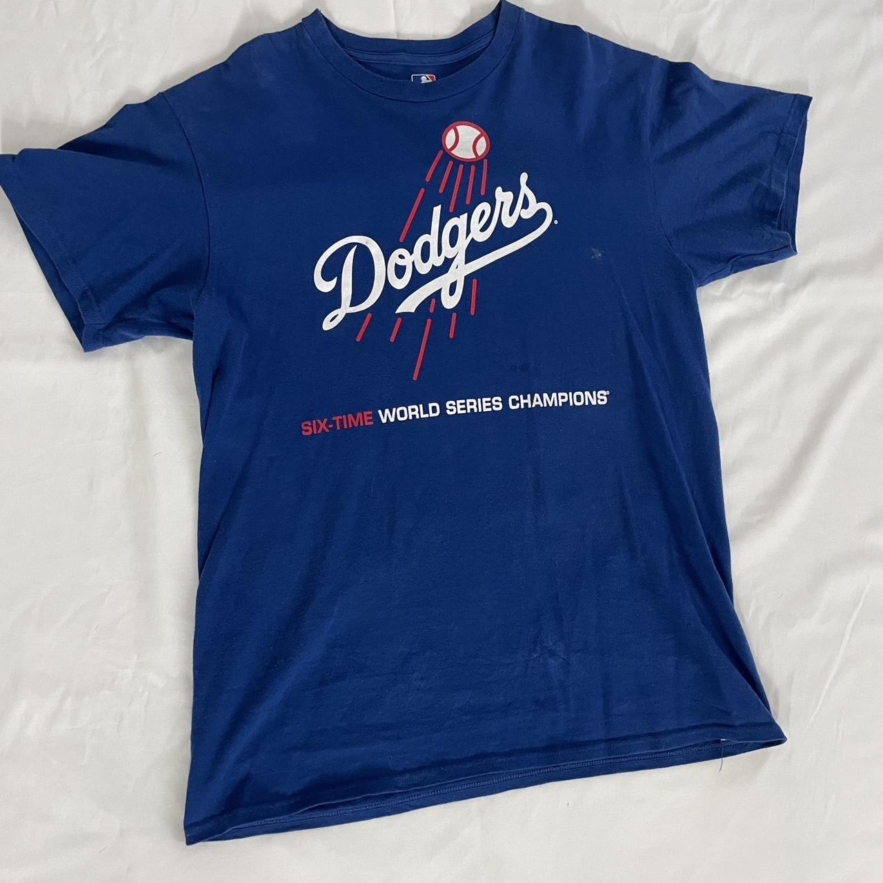 VTG 1988 LA Dodgers World Series T Shirt MADE IN - Depop