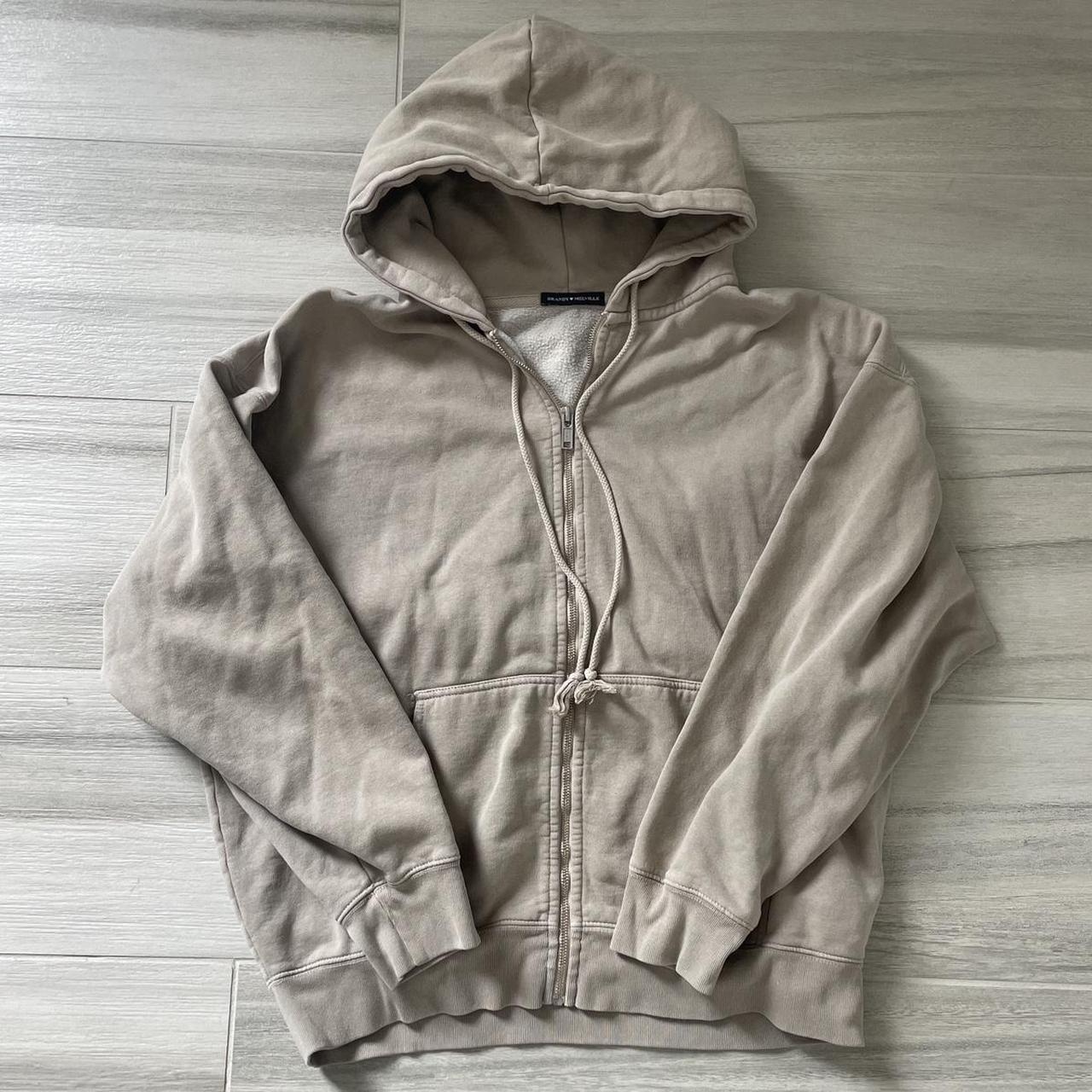 i bought a brandy melville christy hoodie from depop and it came with a  bleach stain😭 how do i get rid of it? (the seller said there were some  flaws but i