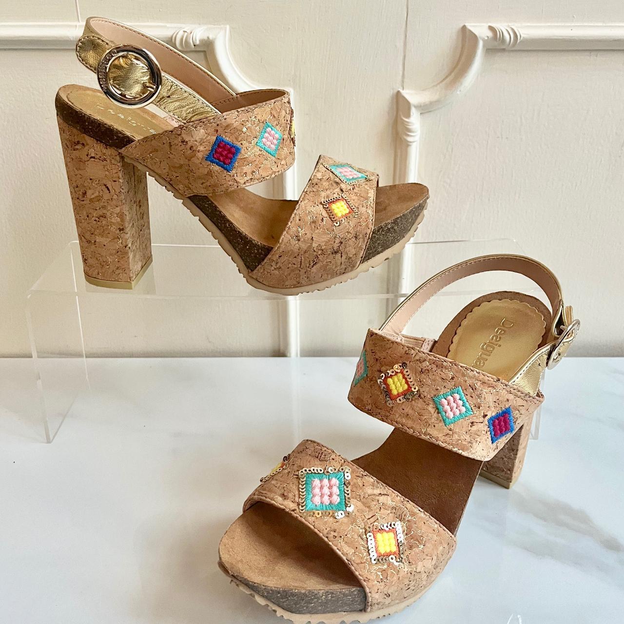 Denim Sandals Desigual Sandal DESIGUAL Wedge Sandals VENICE 61SS2J2