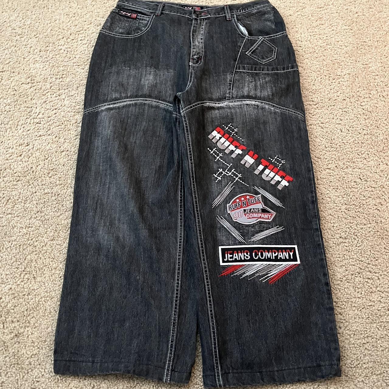 RUFF N TUFF jeans super baggy super rare size... Depop