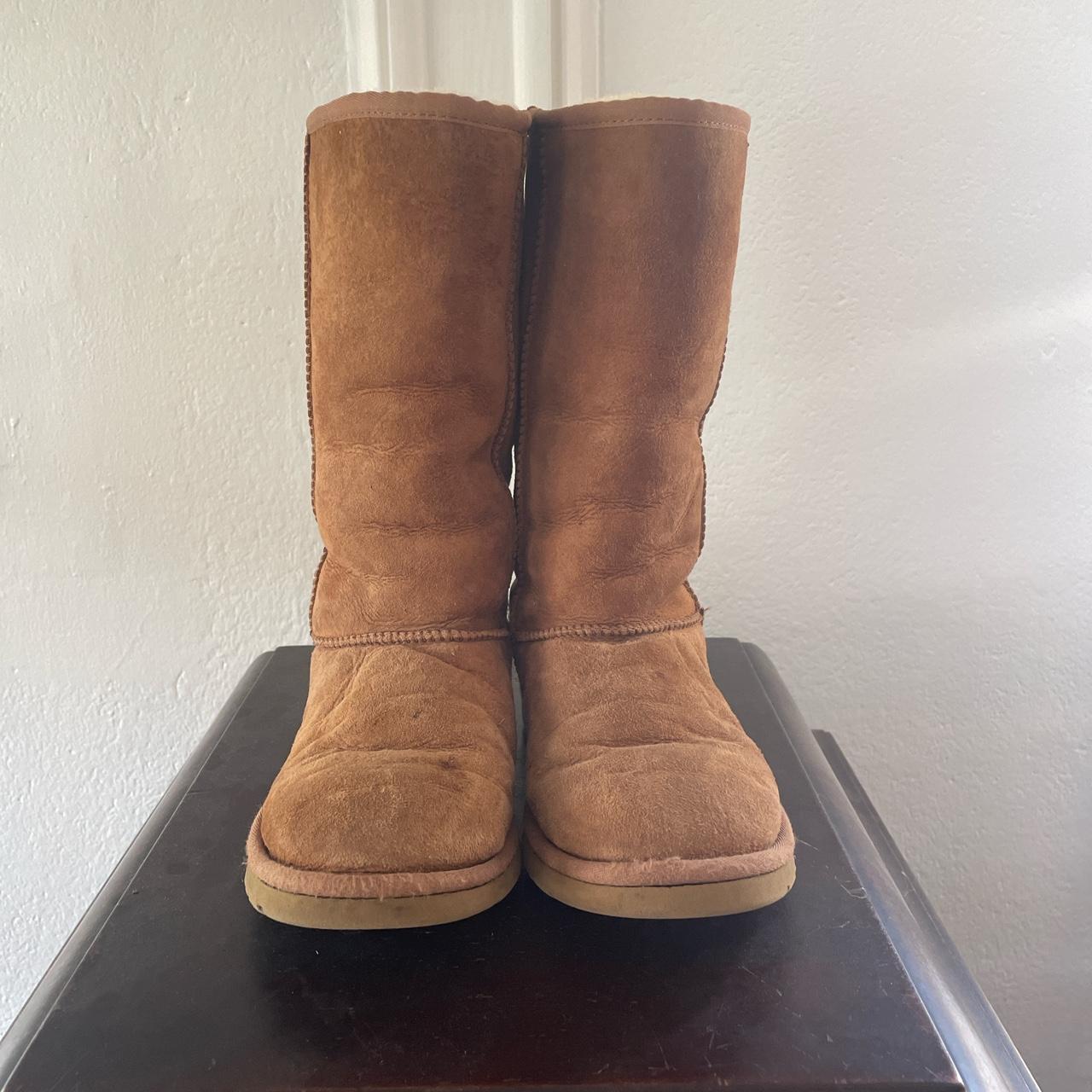 Ugg classic sale tall suede boots