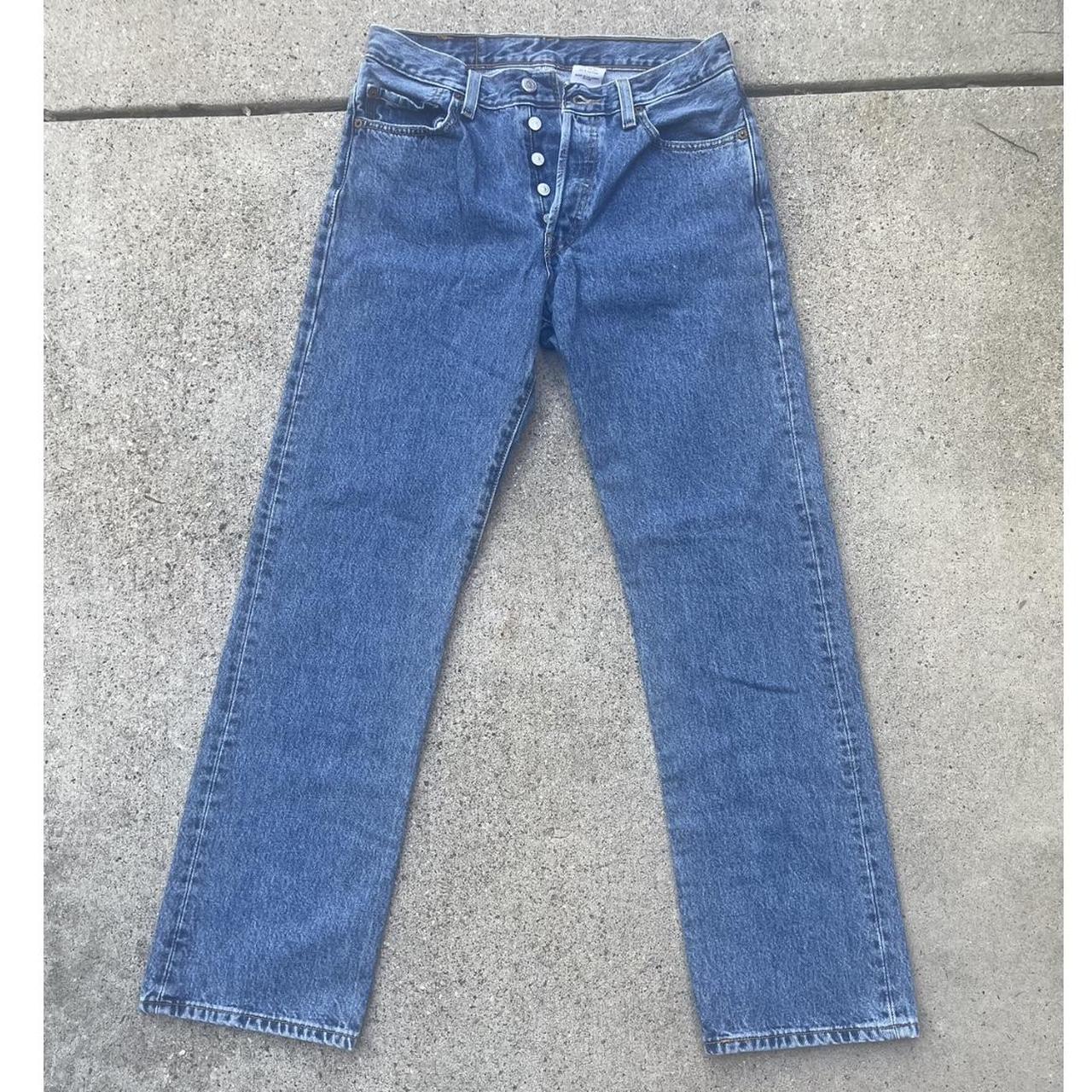 Vintage Levi’s 501 Jeans Size 30/32 Beautiful Blue... - Depop