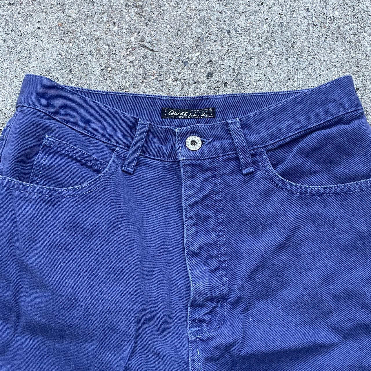 Vintage Guess Jeans Made In USA Guess triangle logo... Depop