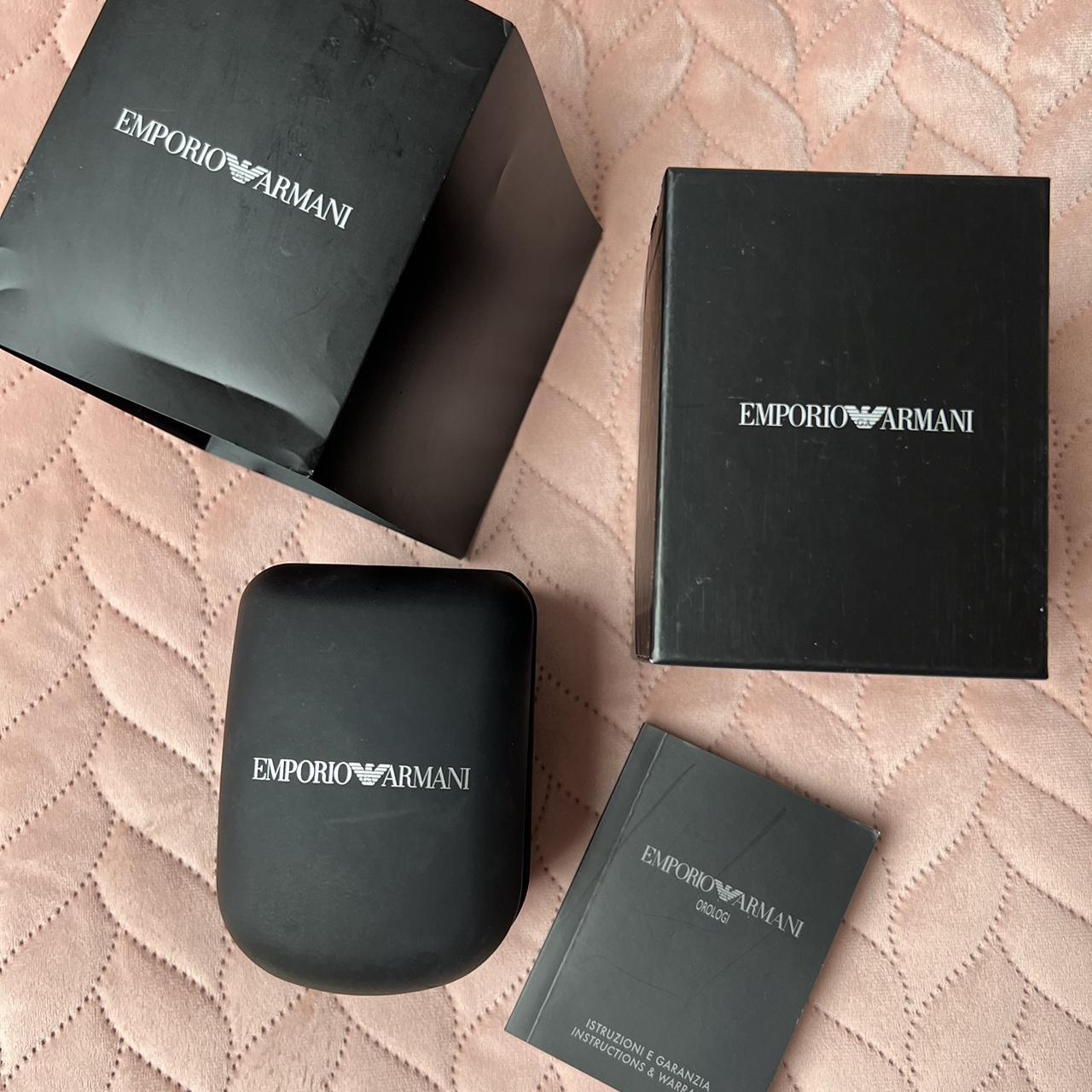 Emporio armani watch online packaging