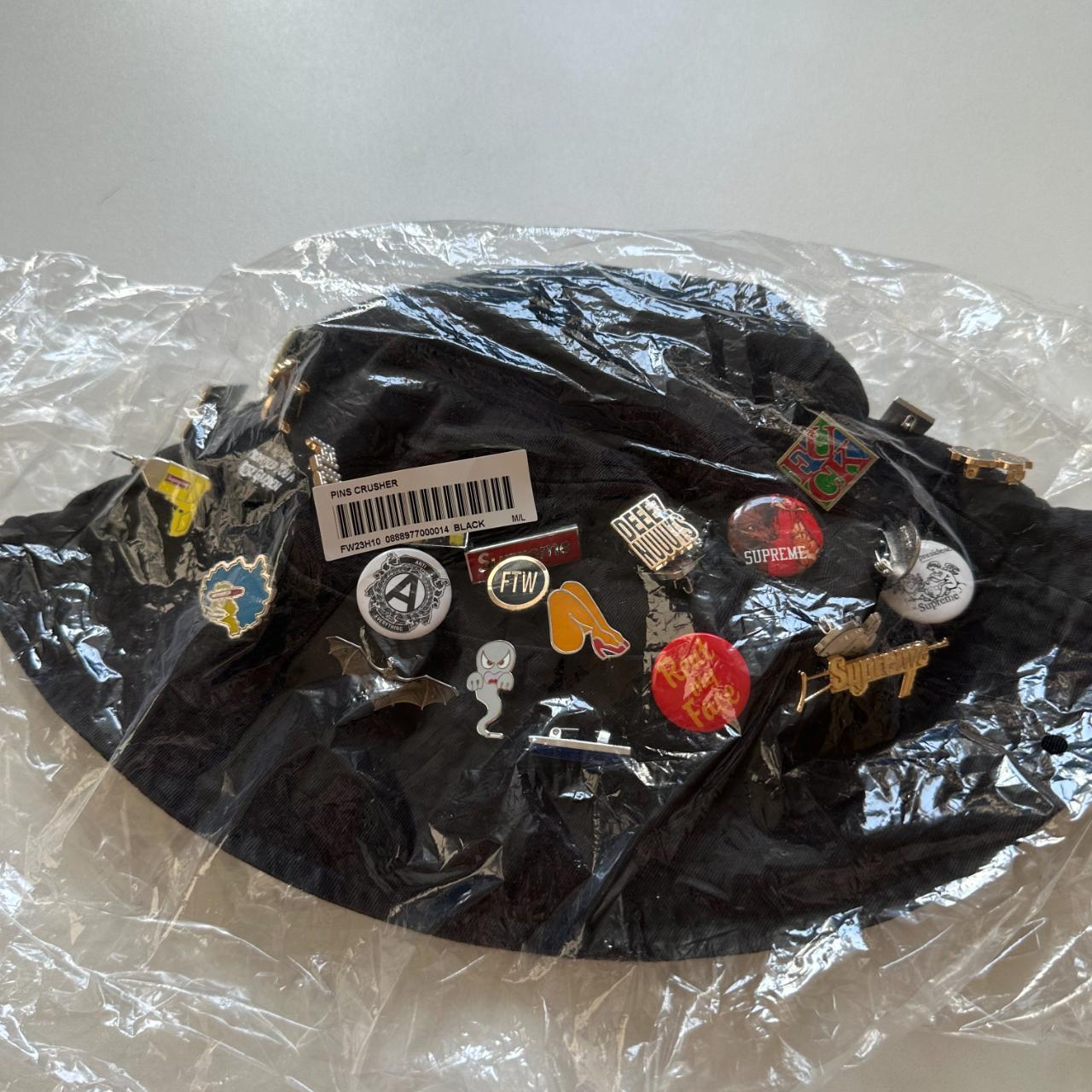 Supreme String Crusher Bucket Hat SS21 Size:... - Depop