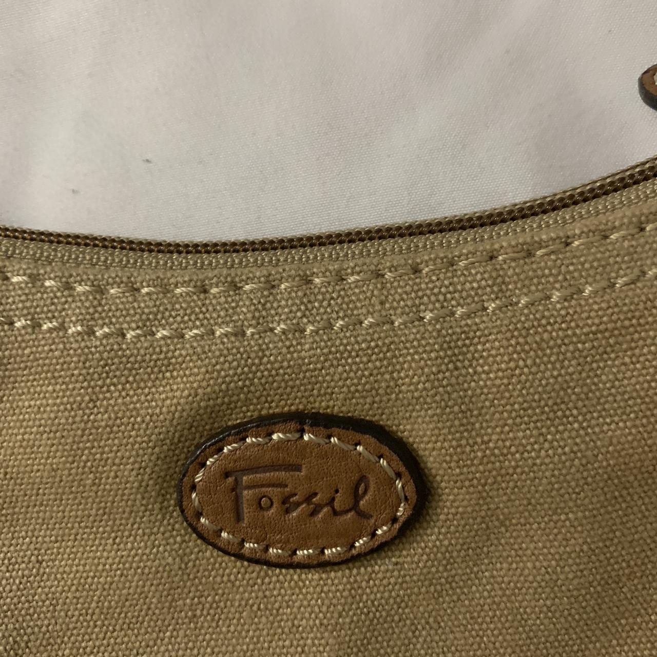 Fossil Women's Khaki Bag | Depop