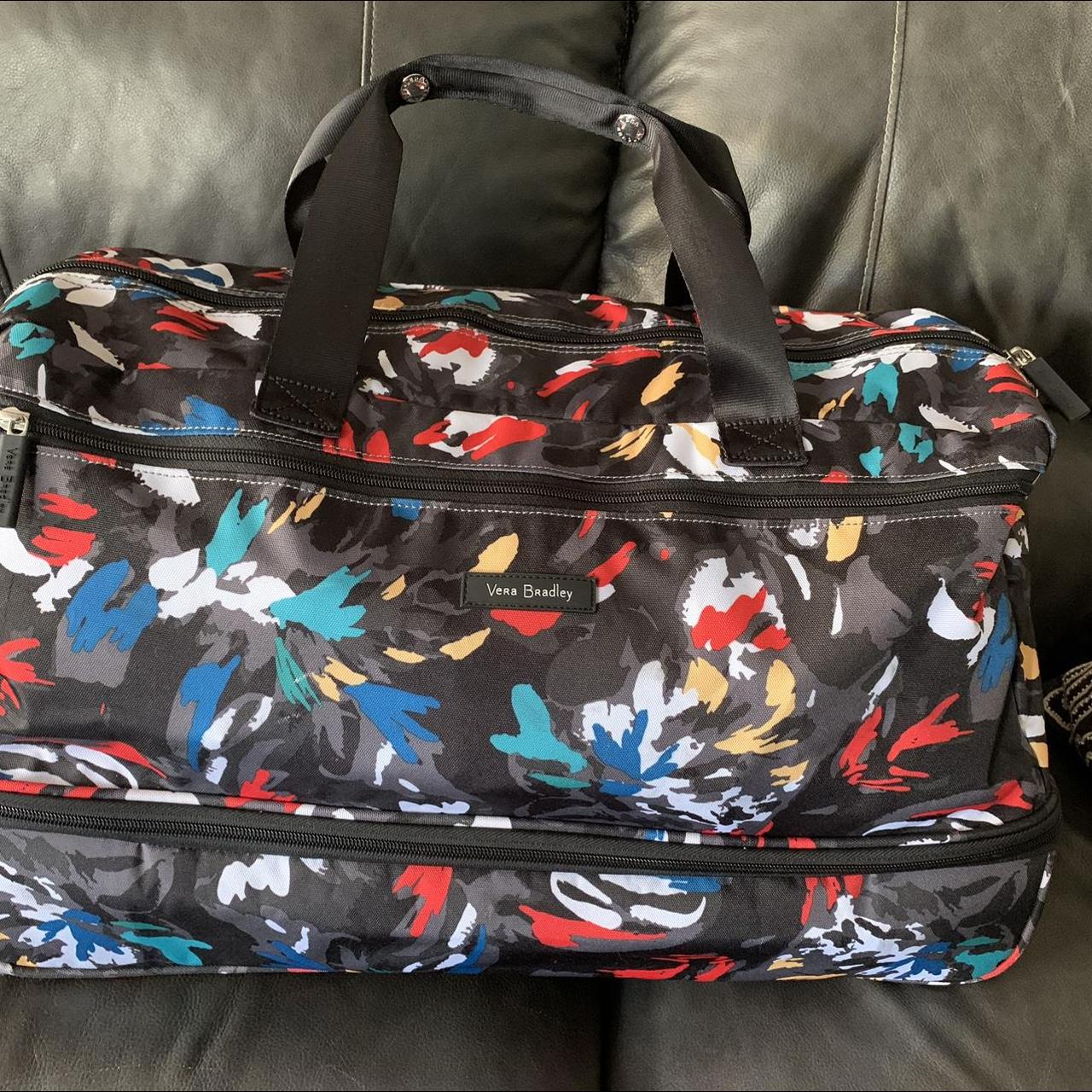 Vera bradley wheeled online carry on