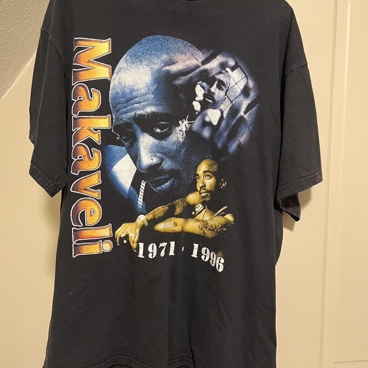 Vintage 2Pac all Eyez on me T-shirt. Tag size XL on... - Depop