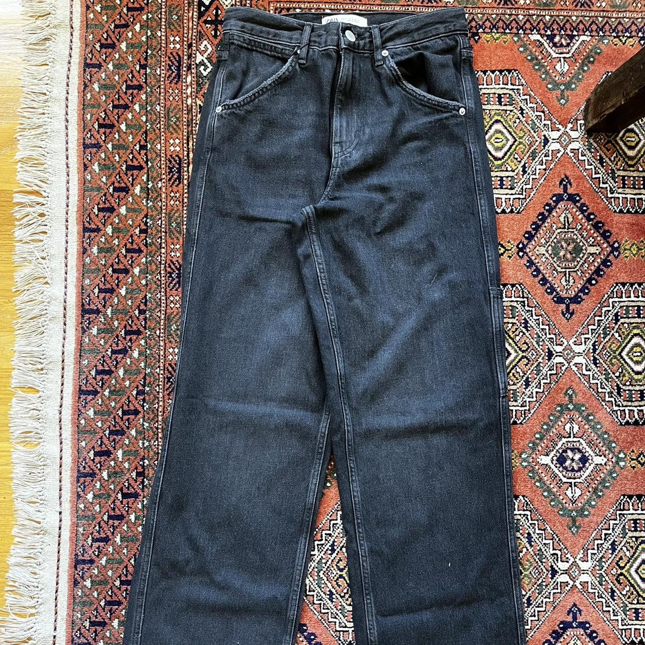 Zara Men's Black Jeans Depop