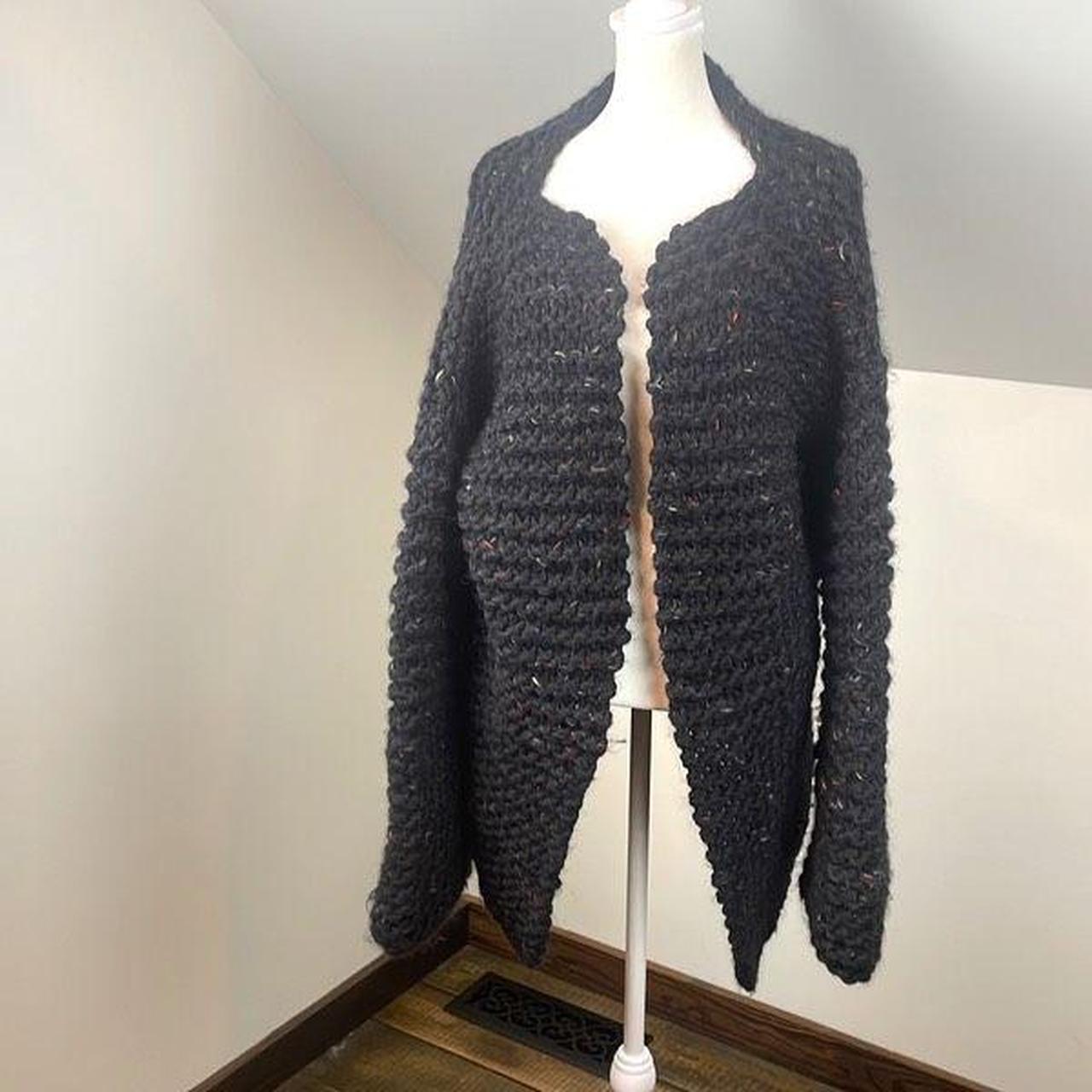 High low cardigan on sale sweater