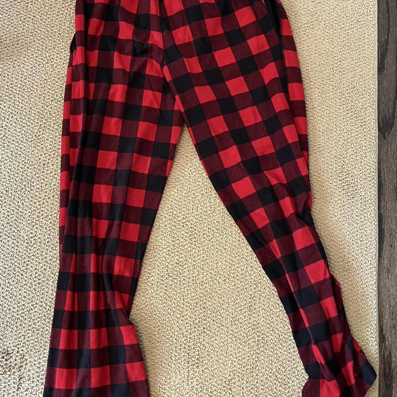 Goodfellow & Co. Men's Red and Black Pajamas | Depop