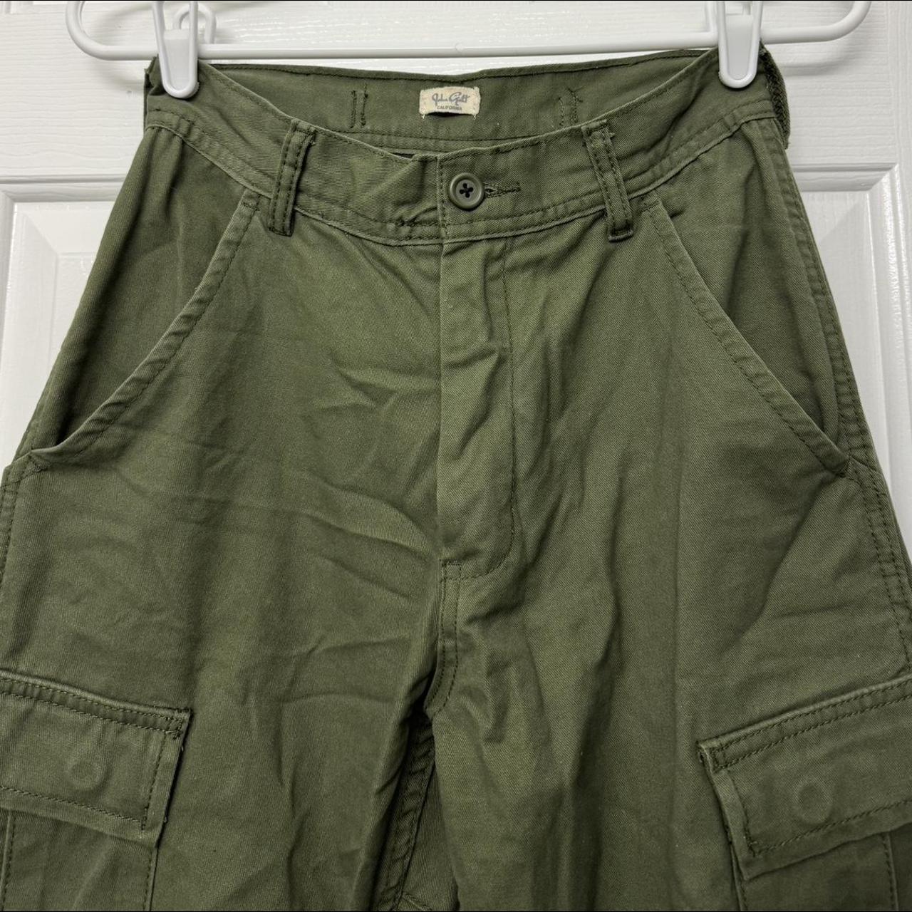 John Galt khaki cargo pants (fits xs-s) #johngalt... - Depop