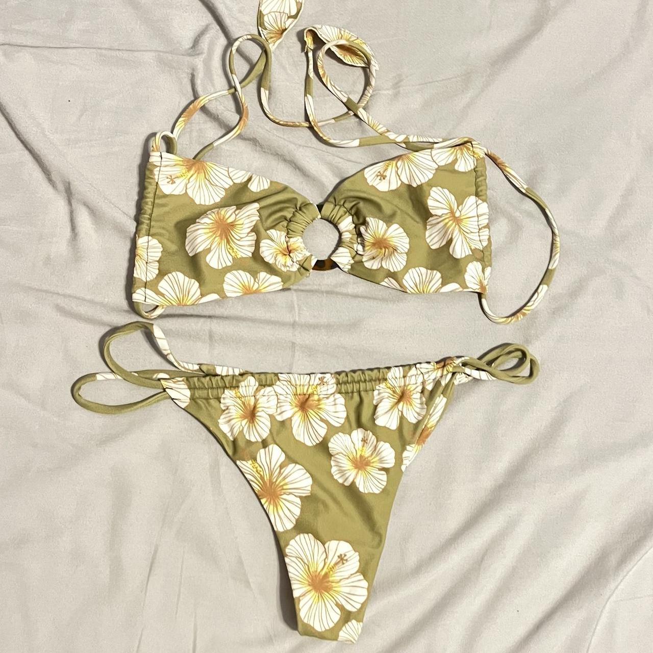 Citrine Benoa set! Small kiki top and medium anai... - Depop