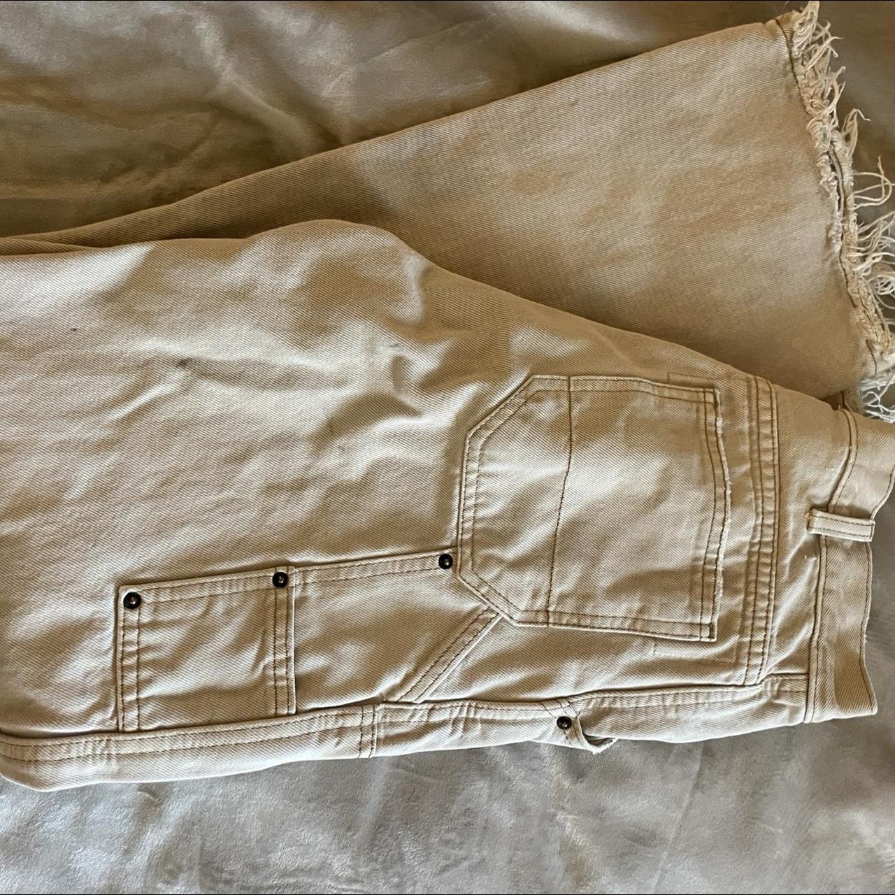 BDG cargo beige/sand utility pants. They have loops... Depop