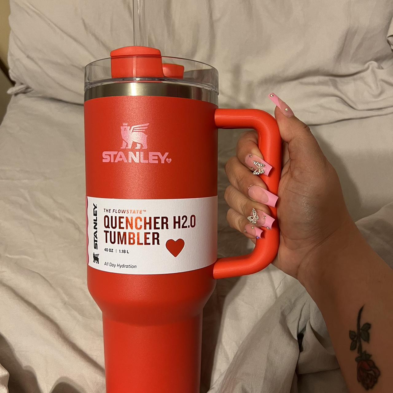 Stanley 40oz Tumbler in Limited Edition 🩷Camelia - Depop