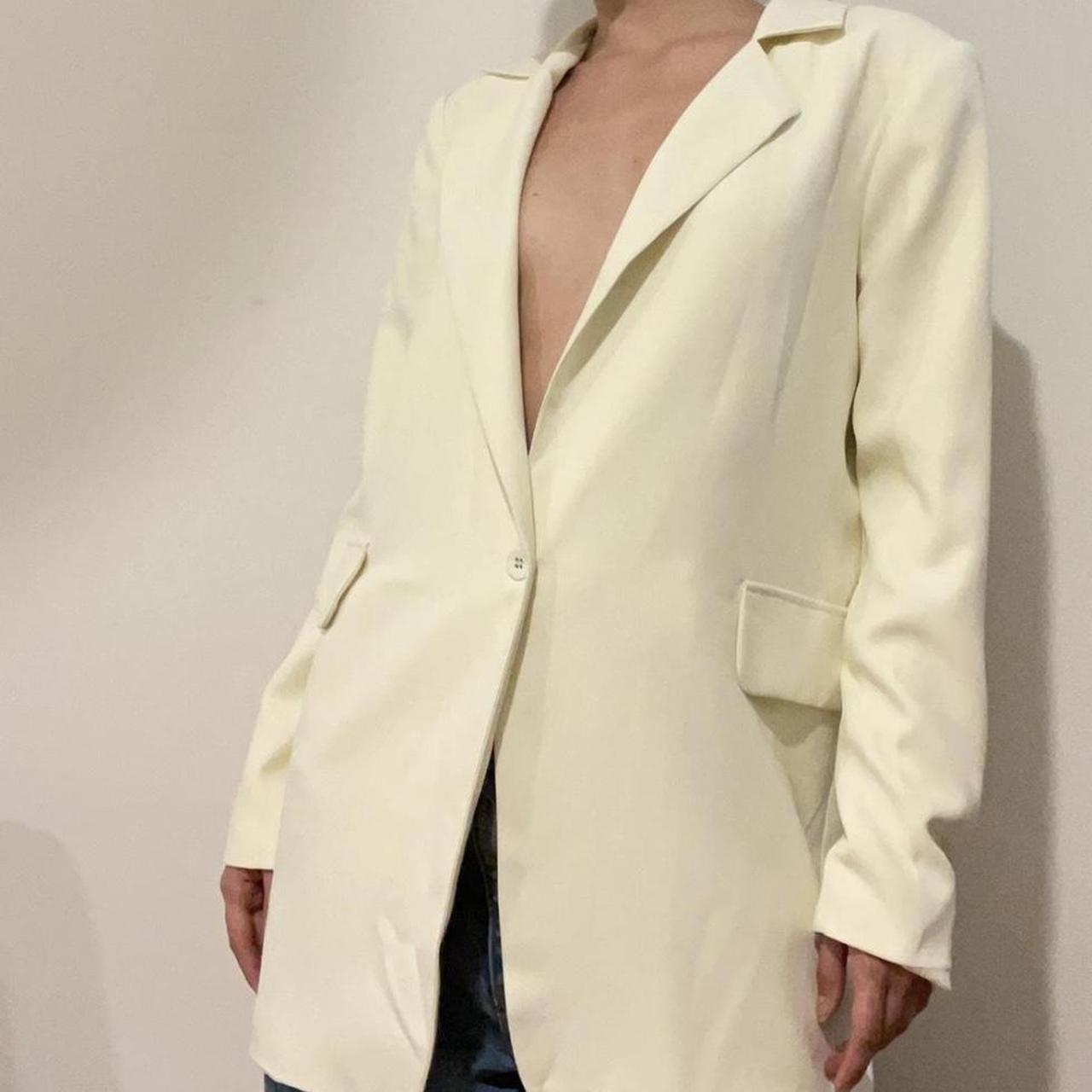 For love and lemons over sized yellow blazer. photos... Depop