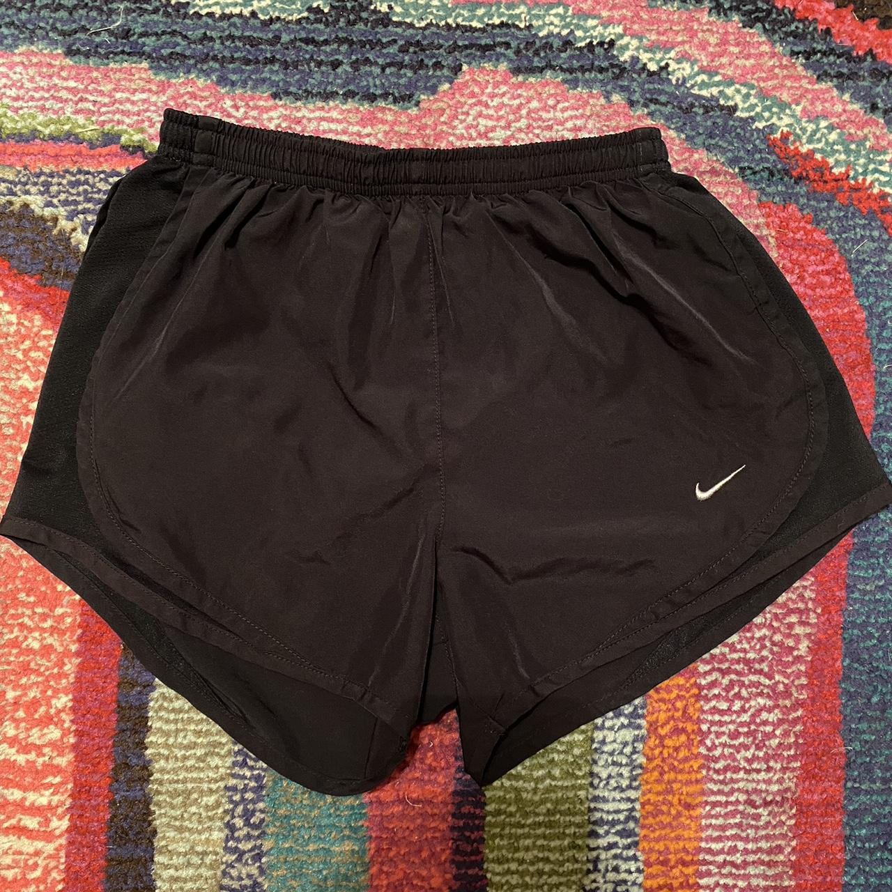 Nike women's running shorts with built clearance in underwear